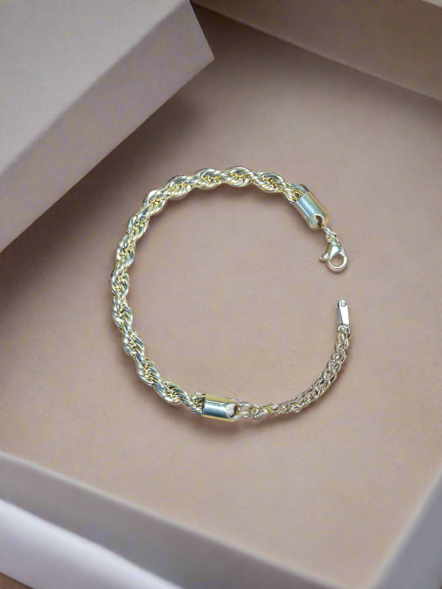 Rope Bracelet | Stainless Steel