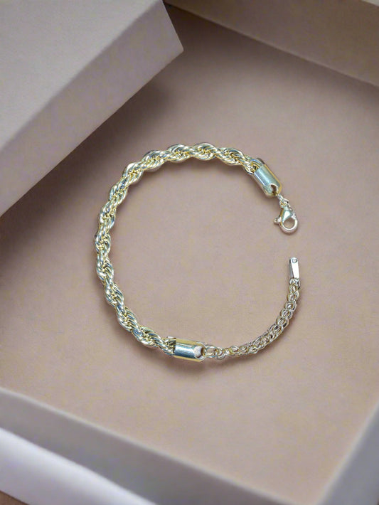 Rope Bracelet | Stainless Steel