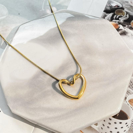 Hollow Heart Pendant